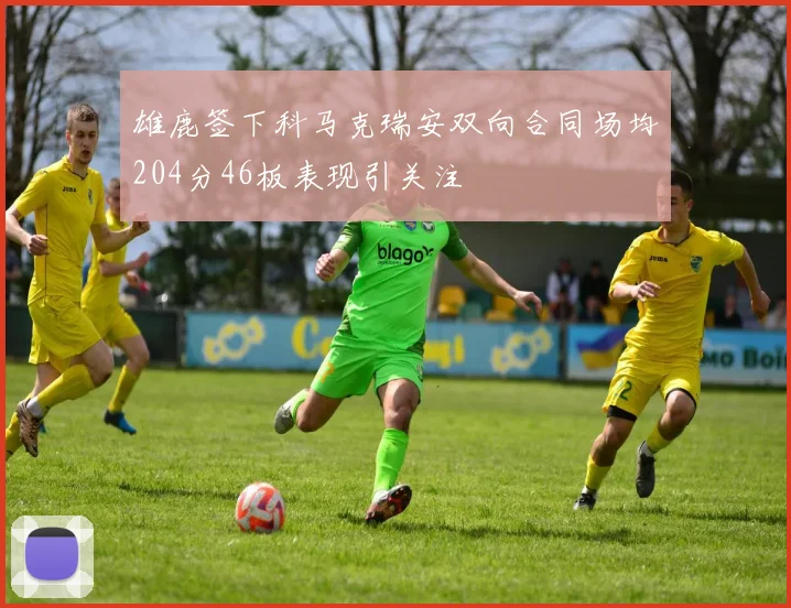 雄鹿签下科马克瑞安双向合同场均204分46板表现引关注